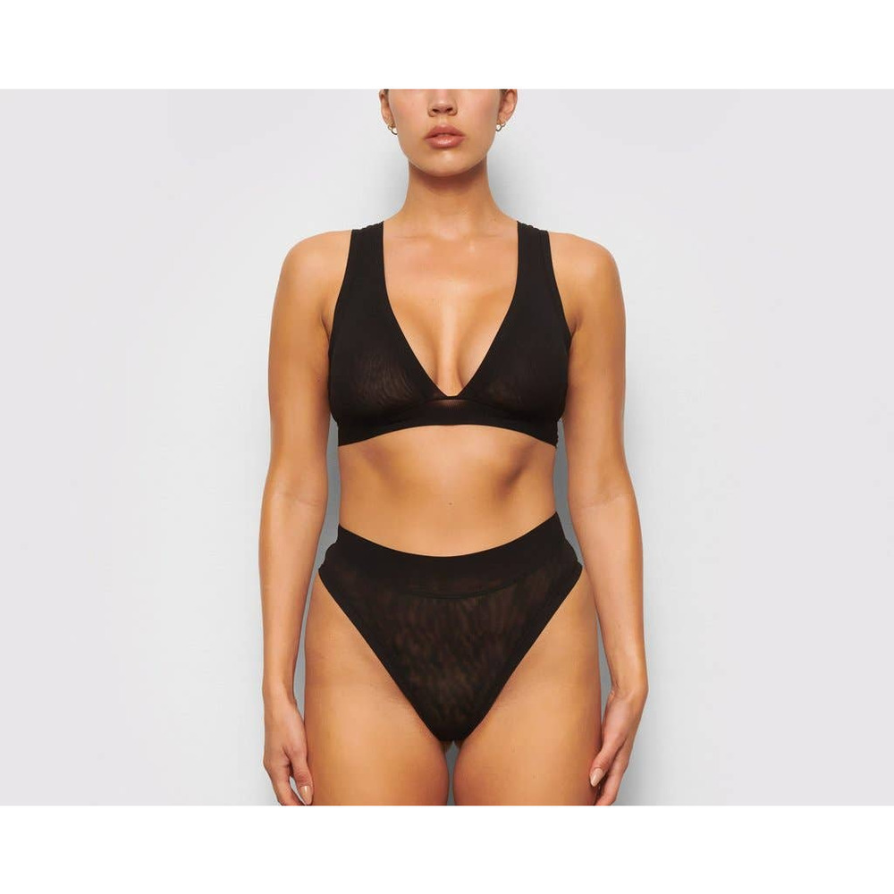 SKIMS mesh bra NWT